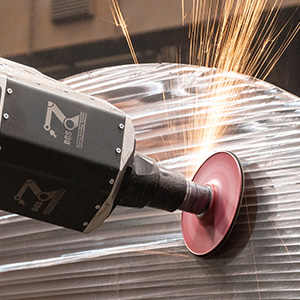 Robotic grinding